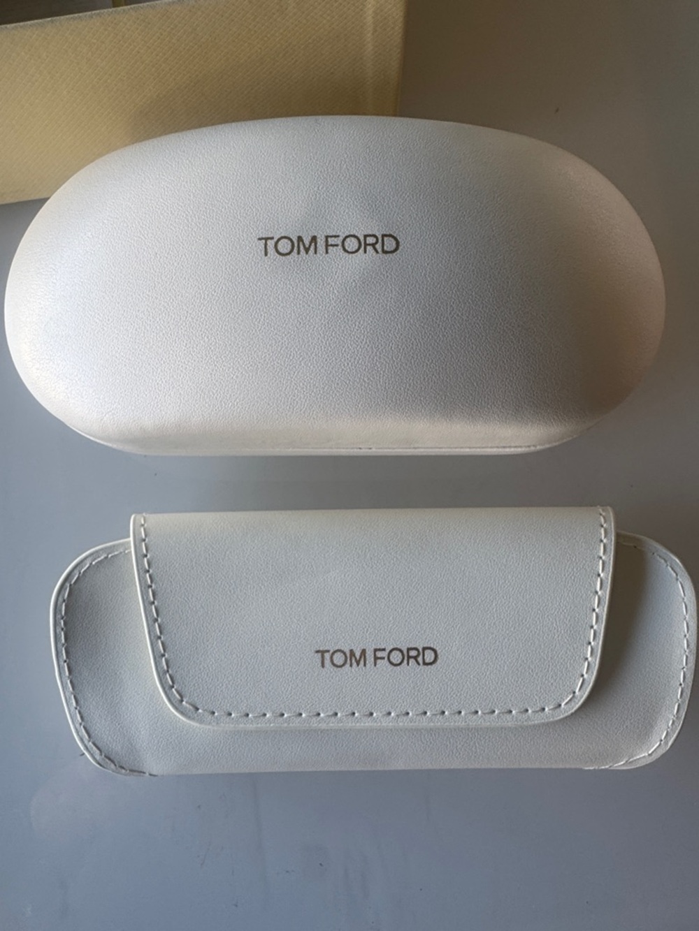 Tom Ford Blue Block Squared Cat Eye with Clip on Sun Shade - Case Set with Box - Picture 5 of 15